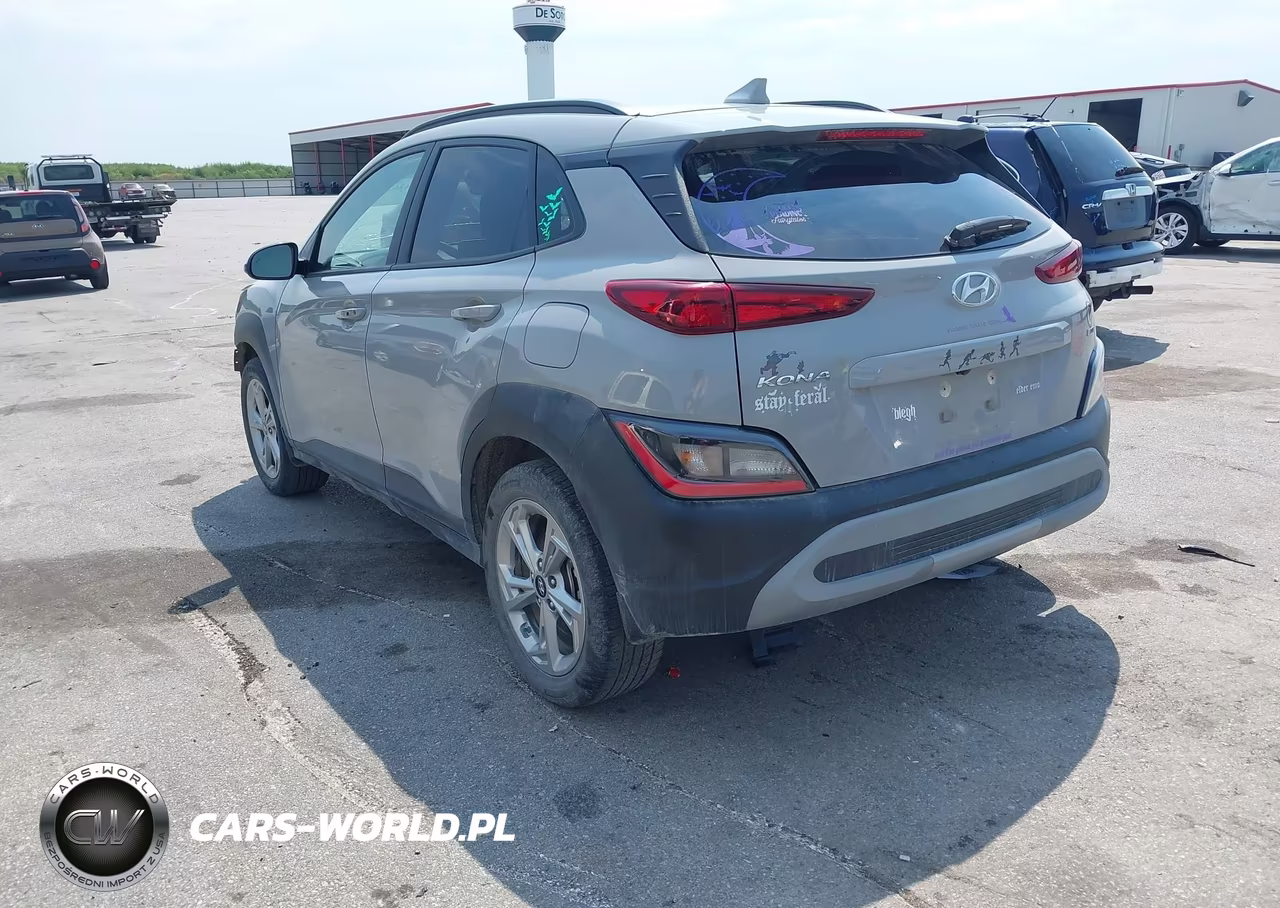 2022 Hyundai Kona Sel VIN:KM8K6CAB3NU777311 - 3