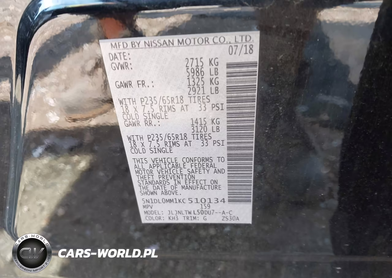 2019 Infiniti Qx60 Luxe VIN:5N1DL0MM1KC510134 - 9