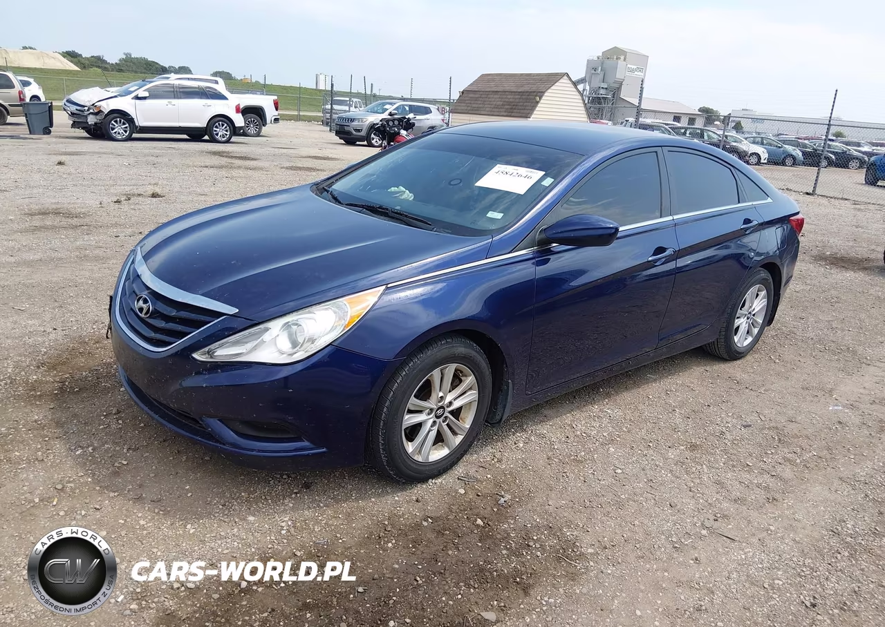 2012 Hyundai Sonata Gls VIN:5NPEB4AC1CH370669 - 2
