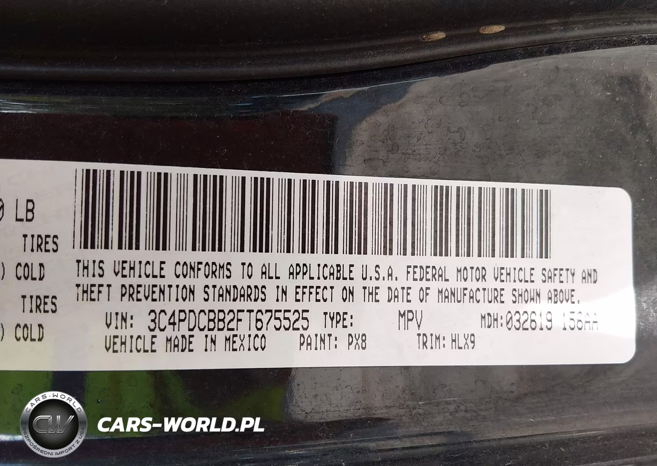2015 Dodge Journey Sxt VIN:3C4PDCBB2FT675525 - 9