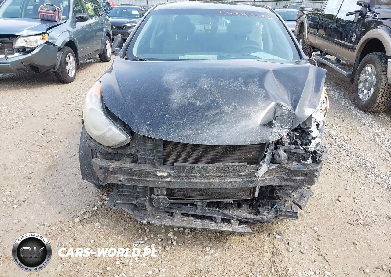2011 Hyundai Elantra Gls VIN:5NPDH4AE1BH035938 - 6