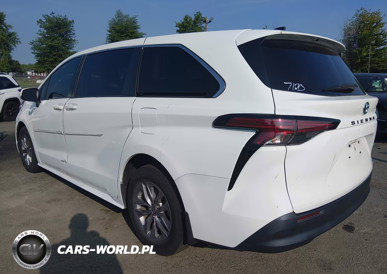 2021 Toyota Sienna Le VIN:5TDKRKEC2MS007564 - 3
