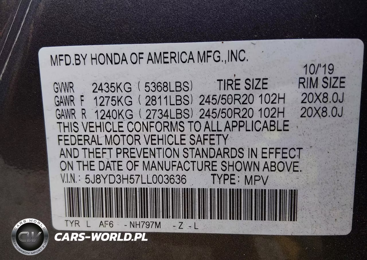 2020 Acura Mdx Technology Package VIN:5J8YD3H57LL003636 - 9