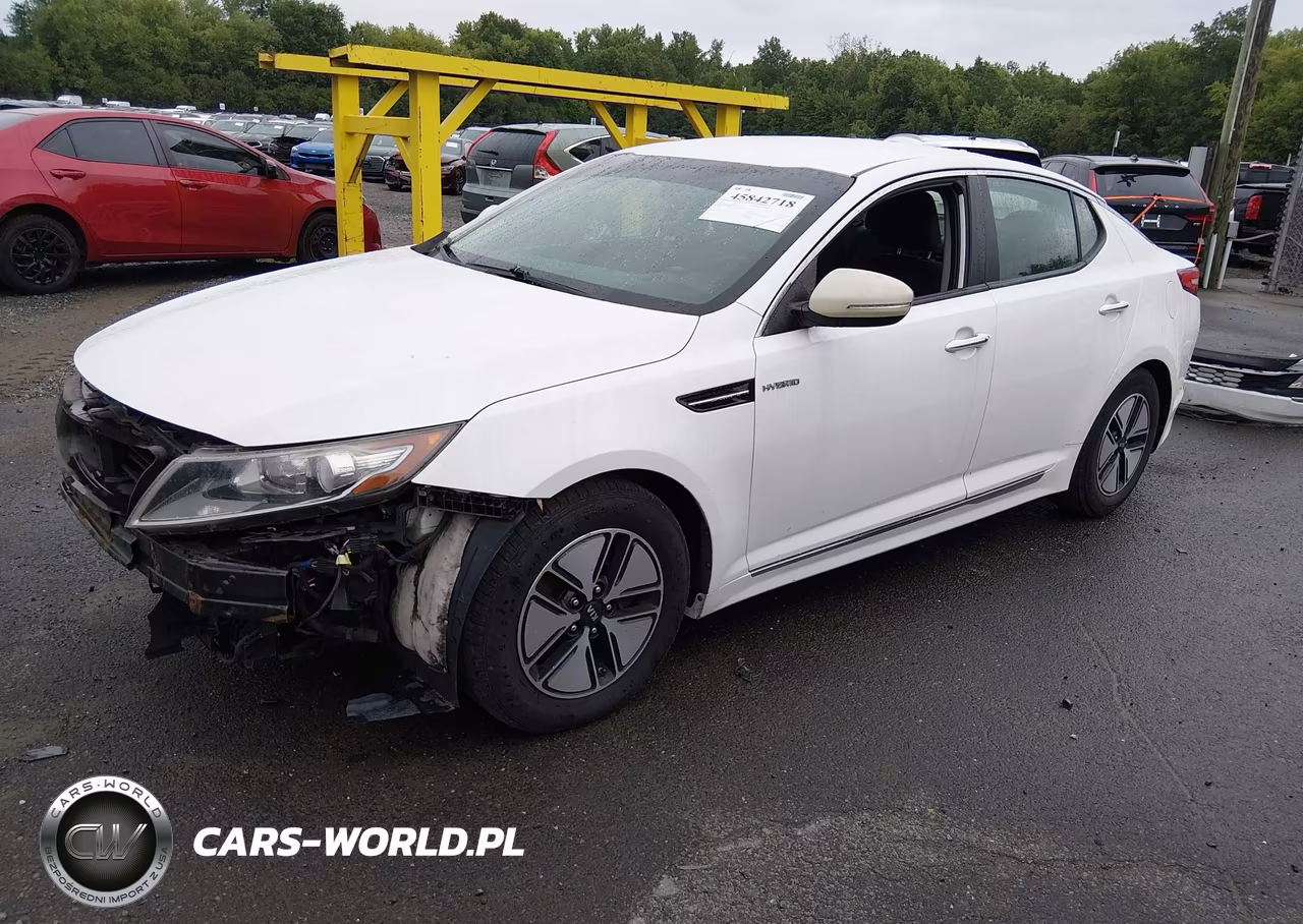 2013 Kia Optima Hybrid Lx VIN:KNAGM4AD7D5048905 - 2