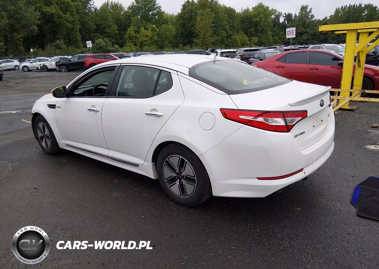 2013 Kia Optima Hybrid Lx VIN:KNAGM4AD7D5048905 - 3
