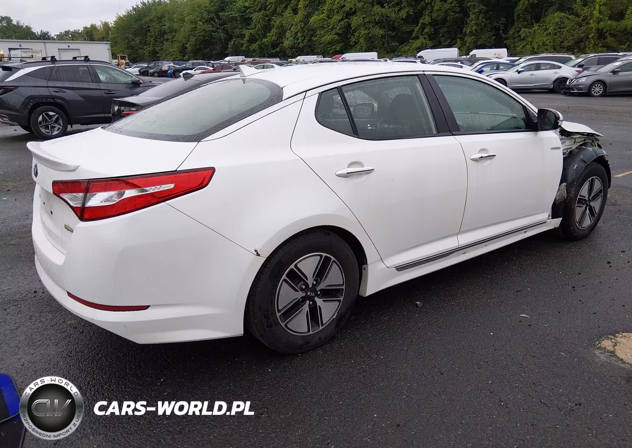 2013 Kia Optima Hybrid Lx VIN:KNAGM4AD7D5048905 - 4