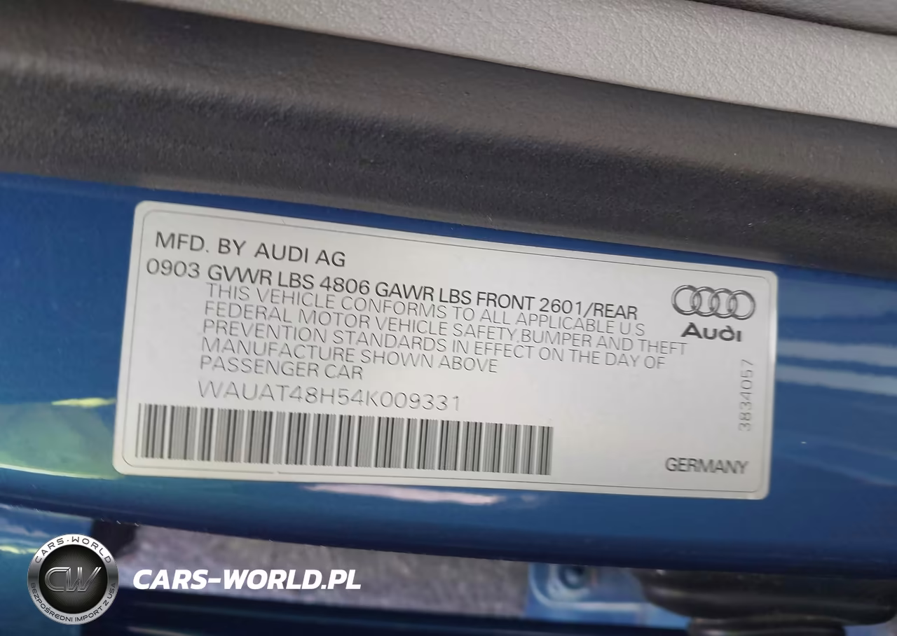 2004 Audi A4 3.0 VIN:WAUAT48H54K009331 - 9