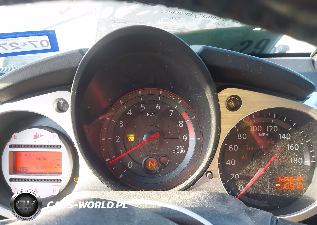2012 Nissan 370Z Touring VIN:JN1AZ4EH2CM563714 - 7