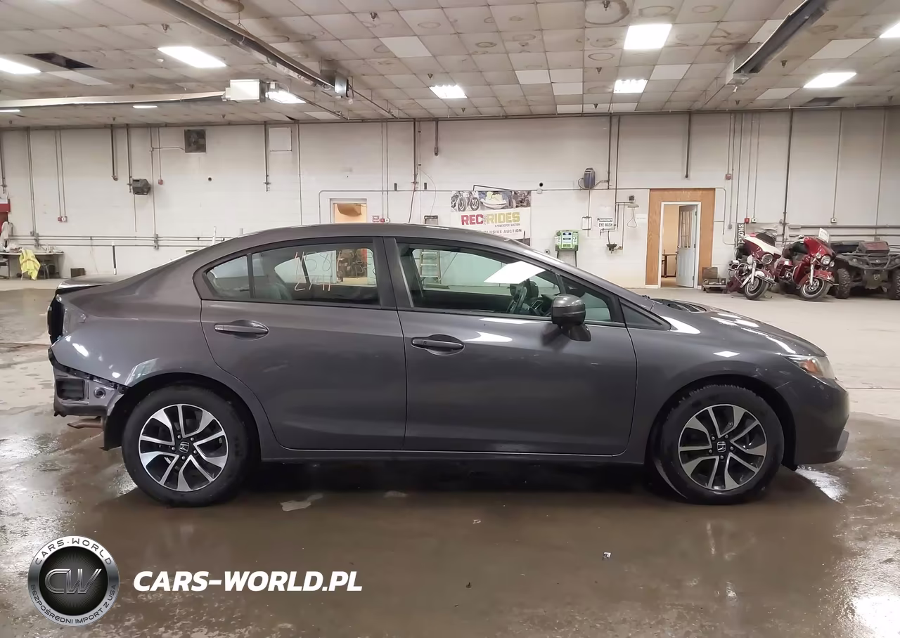 2014 Honda Civic Ex VIN:2HGFB2F87EH543329 - 14