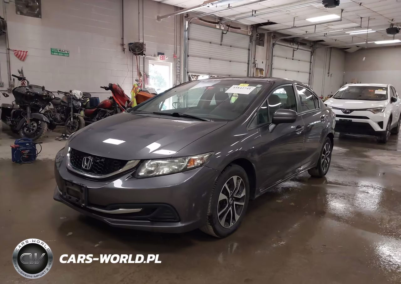 2014 Honda Civic Ex VIN:2HGFB2F87EH543329 - 2