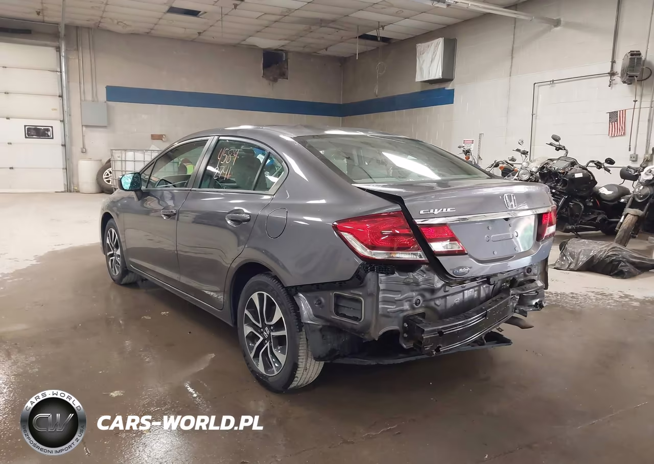 2014 Honda Civic Ex VIN:2HGFB2F87EH543329 - 3