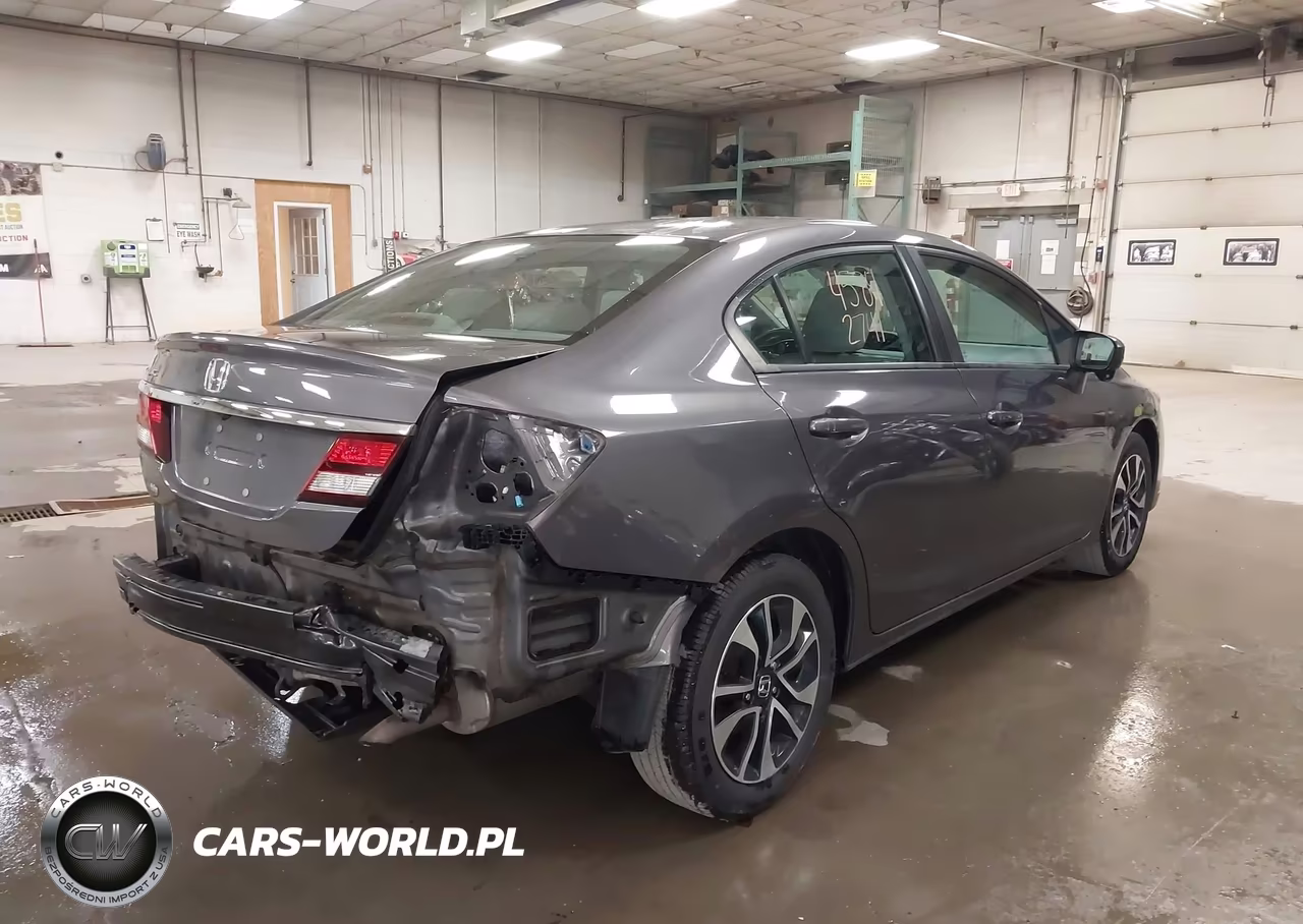 2014 Honda Civic Ex VIN:2HGFB2F87EH543329 - 4