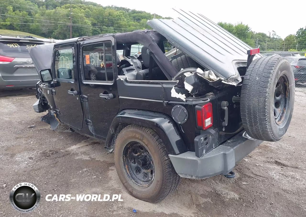 2015 Jeep Wrangler Unlimited Freedom Edition VIN:1C4BJWDG8FL581593 - 3