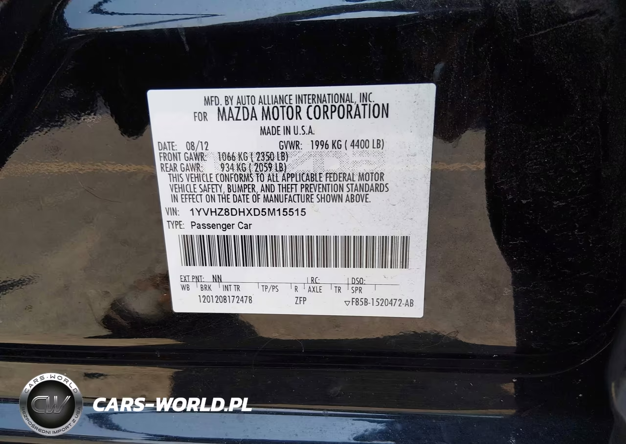 2013 Mazda Mazda6 I Touring VIN:1YVHZ8DHXD5M15515 - 9