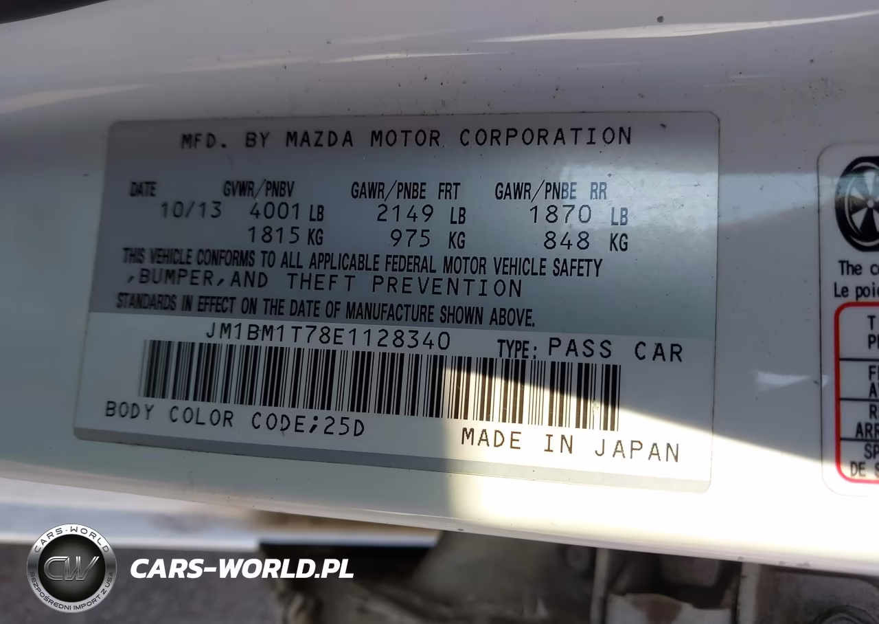 2014 Mazda Mazda3 I Sv VIN:JM1BM1T78E1128340 - 9