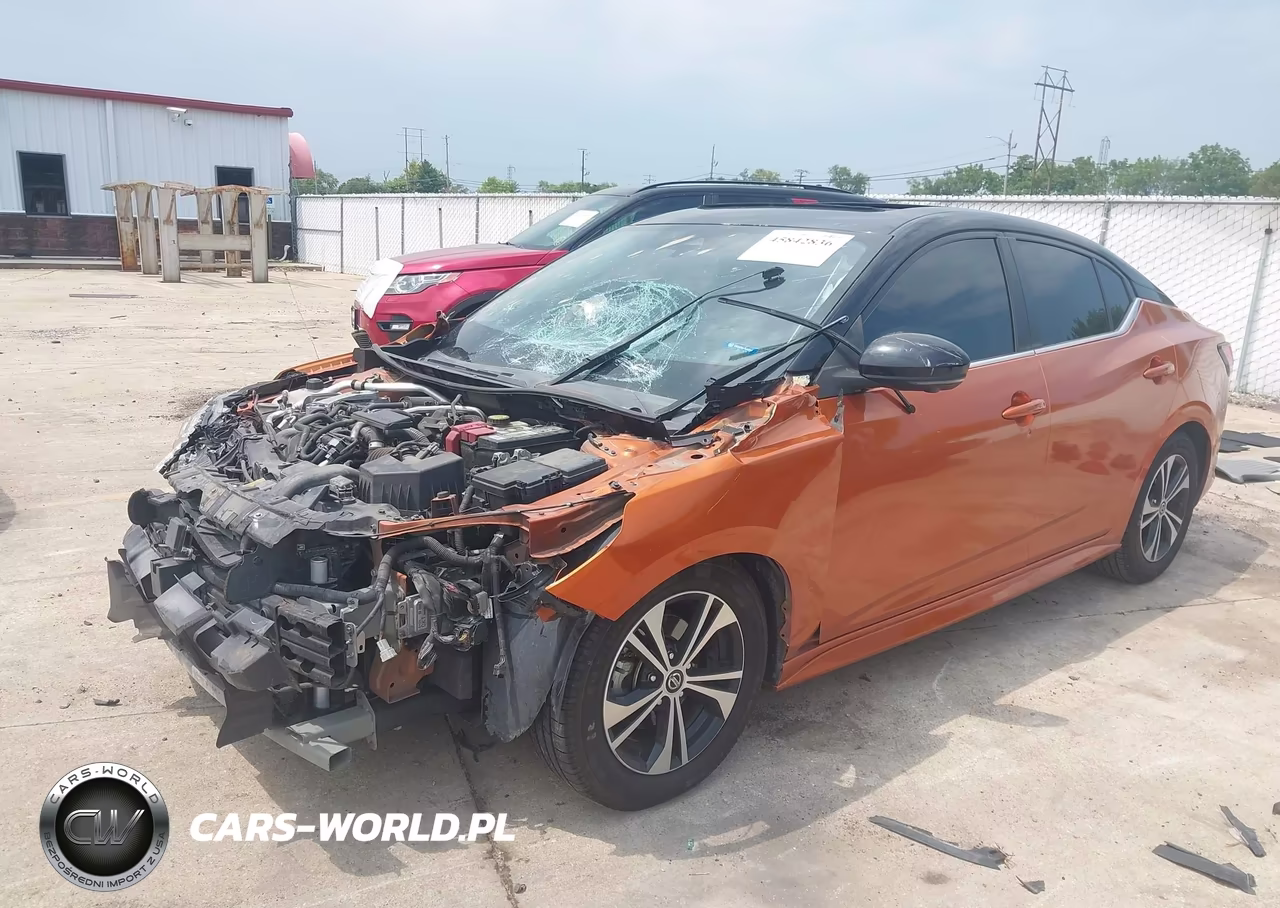 2021 Nissan Sentra Sr Xtronic Cvt VIN:3N1AB8DV4MY252870 - 2