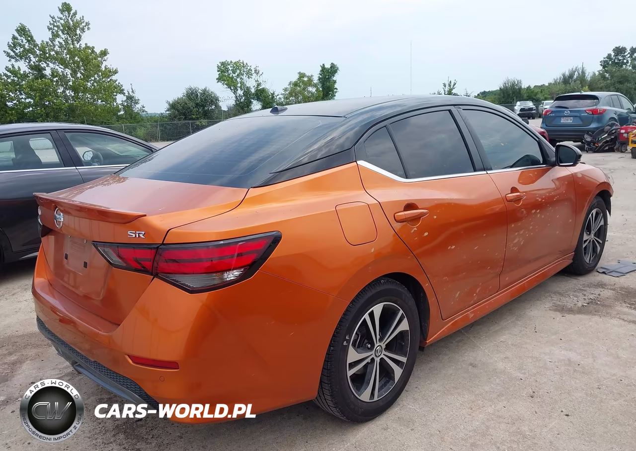 2021 Nissan Sentra Sr Xtronic Cvt VIN:3N1AB8DV4MY252870 - 4