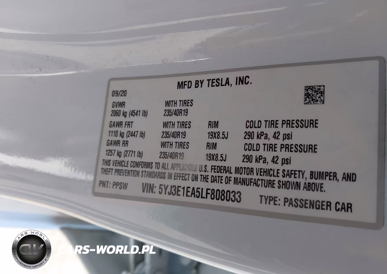 2020 Tesla Model 3 Standard Range Plus Rear-Wheel Drive-Standard Range Rear-Wheel Drive VIN:5YJ3E1EA5LF808033 - 9
