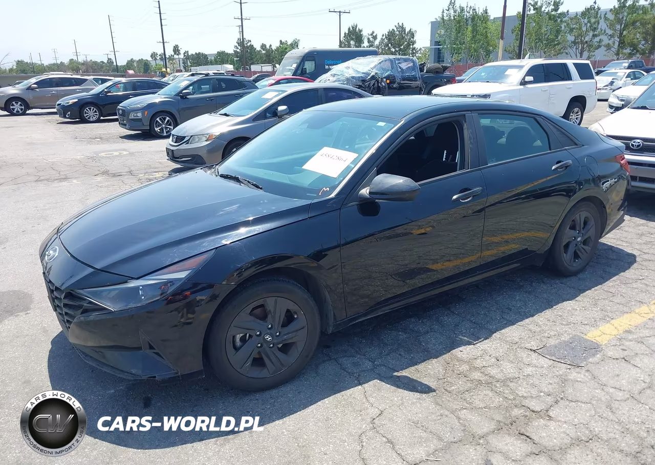 2021 Hyundai Elantra Sel VIN:KMHLM4AG8MU177622 - 2