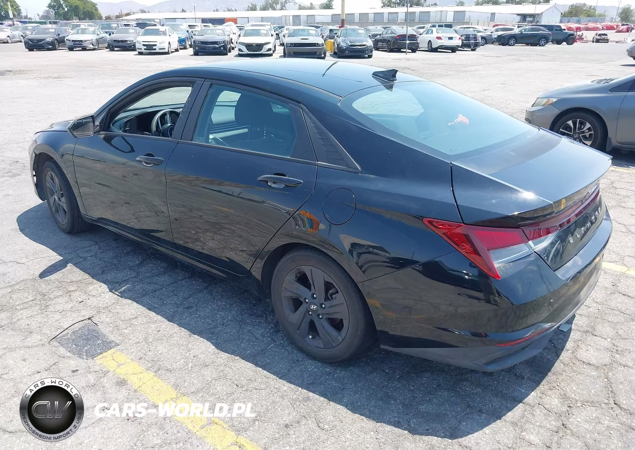 2021 Hyundai Elantra Sel VIN:KMHLM4AG8MU177622 - 3