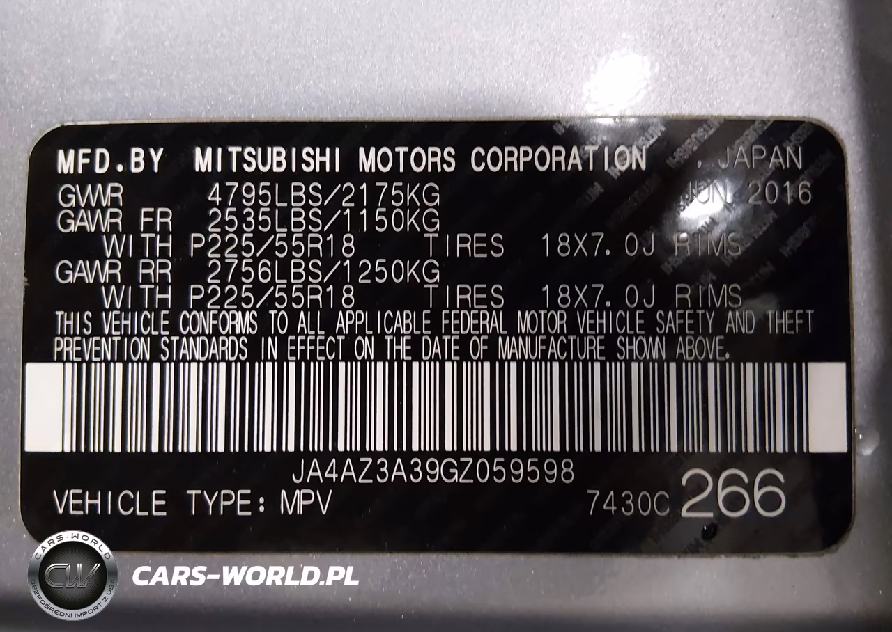 2016 Mitsubishi Outlander Se VIN:JA4AZ3A39GZ059598 - 9
