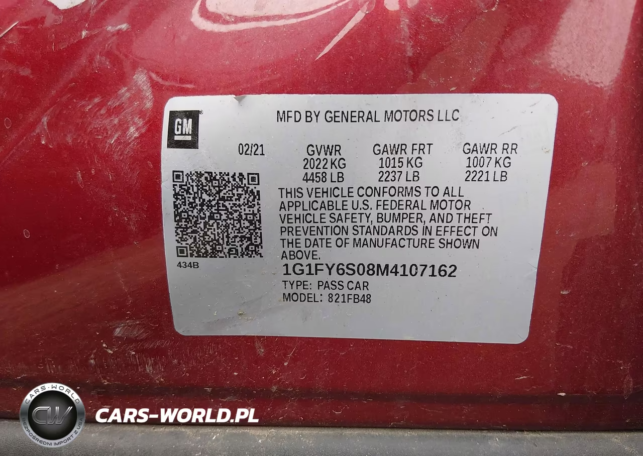 2021 Chevrolet Bolt Ev Fwd Lt VIN:1G1FY6S08M4107162 - 9