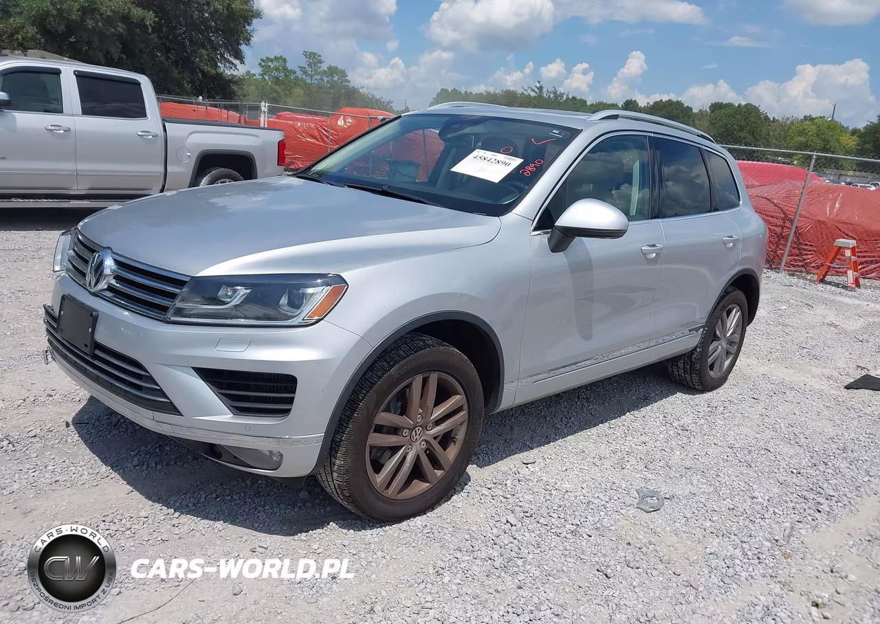 2016 Volkswagen Touareg Tdi Lux VIN:WVGEP9BP3GD002761 - 2
