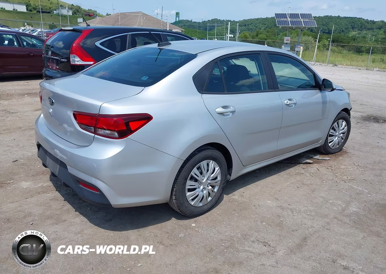 2019 Kia Rio Lx VIN:3KPA24AB0KE203292 - 4