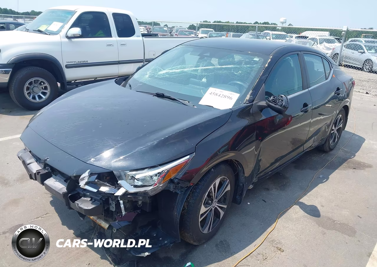 2021 Nissan Sentra Sv Xtronic Cvt VIN:3N1AB8CV7MY234462 - 2