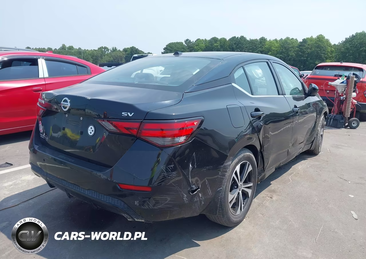 2021 Nissan Sentra Sv Xtronic Cvt VIN:3N1AB8CV7MY234462 - 4