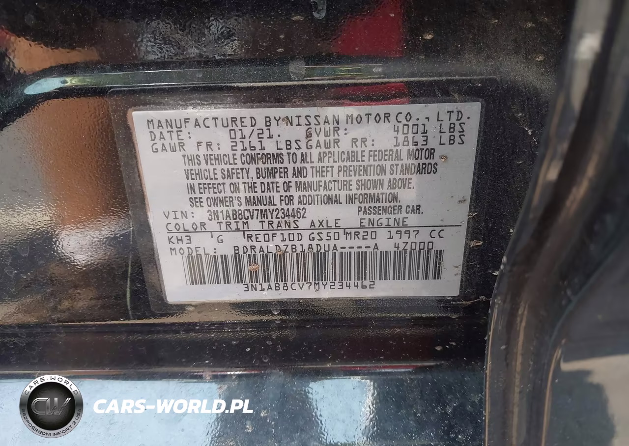 2021 Nissan Sentra Sv Xtronic Cvt VIN:3N1AB8CV7MY234462 - 9