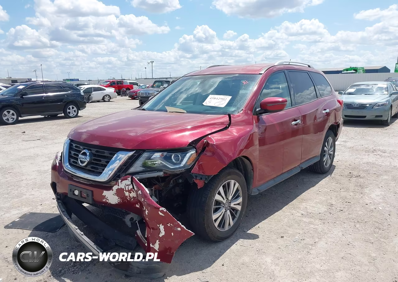 2018 Nissan Pathfinder Sv VIN:5N1DR2MM1JC622411 - 2