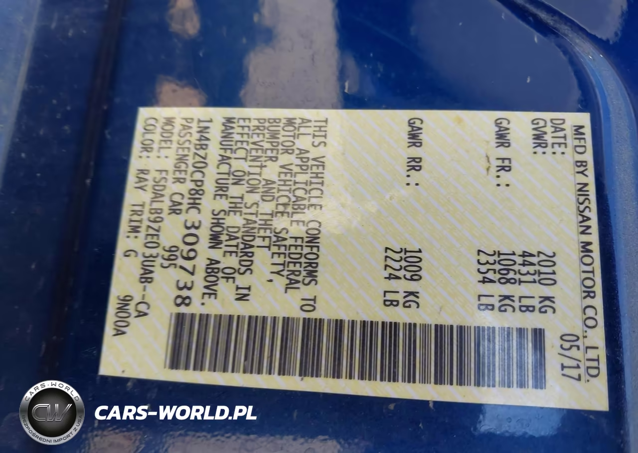 2017 Nissan Leaf S VIN:1N4BZ0CP8HC309738 - 9
