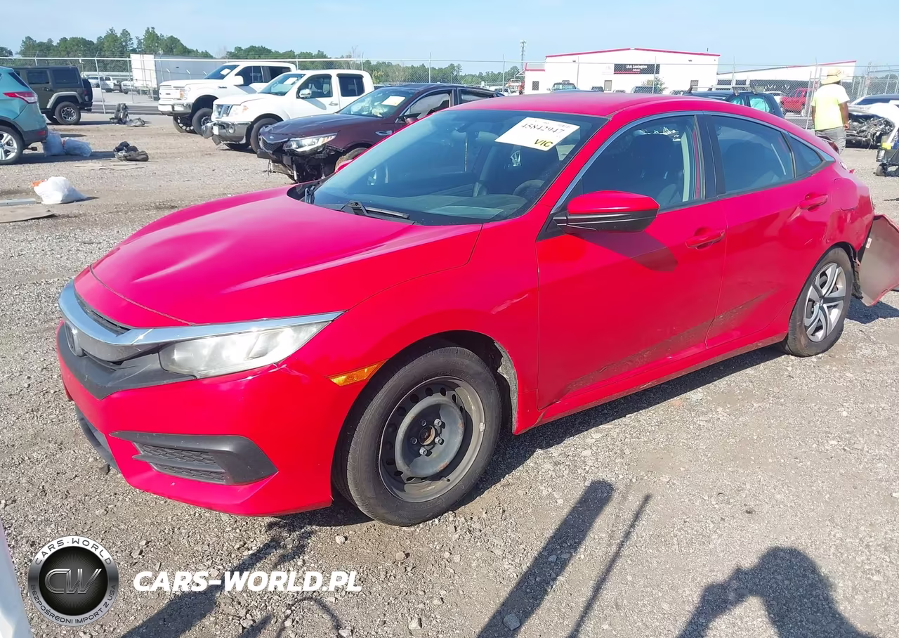 2016 Honda Civic Lx VIN:2HGFC2F53GH536836 - 2