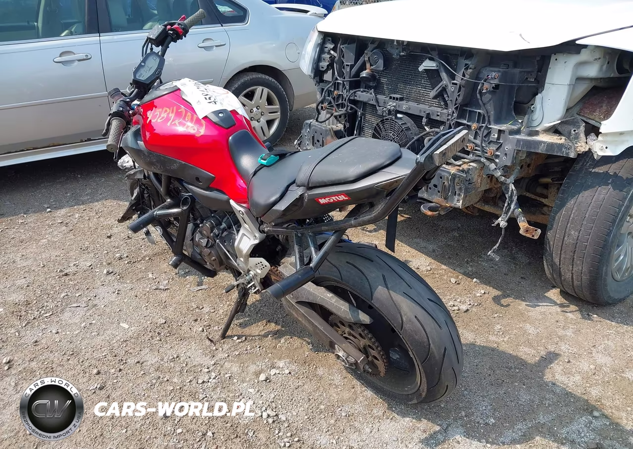 2015 Yamaha Fz07 VIN:JYARM06E9FA001077 - 3