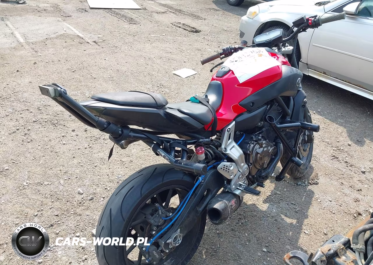 2015 Yamaha Fz07 VIN:JYARM06E9FA001077 - 4
