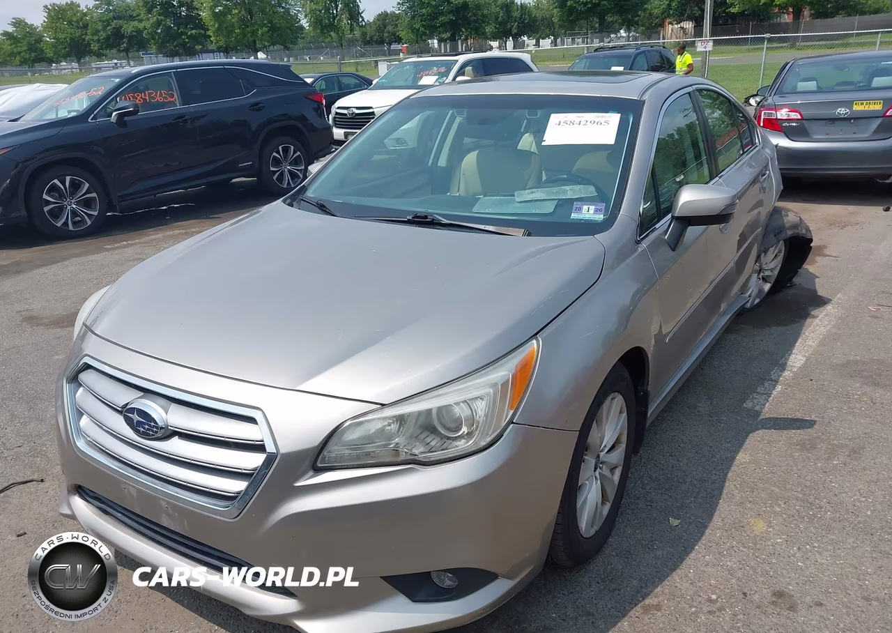 2015 Subaru Legacy 2.5I Premium VIN:4S3BNAH67F3037658 - 2