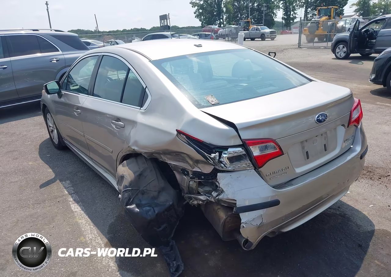 2015 Subaru Legacy 2.5I Premium VIN:4S3BNAH67F3037658 - 3
