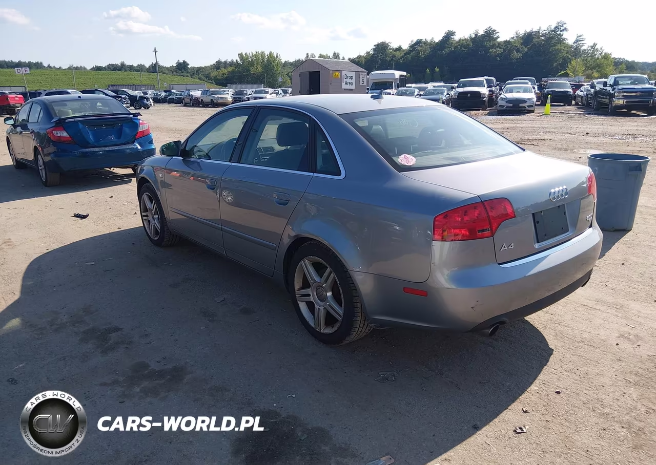 2007 Audi A4 2.0T VIN:WAUDF78E97A264392 - 3