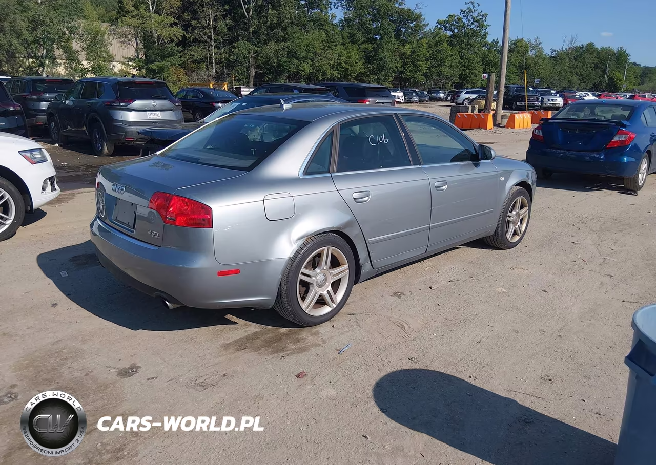 2007 Audi A4 2.0T VIN:WAUDF78E97A264392 - 4