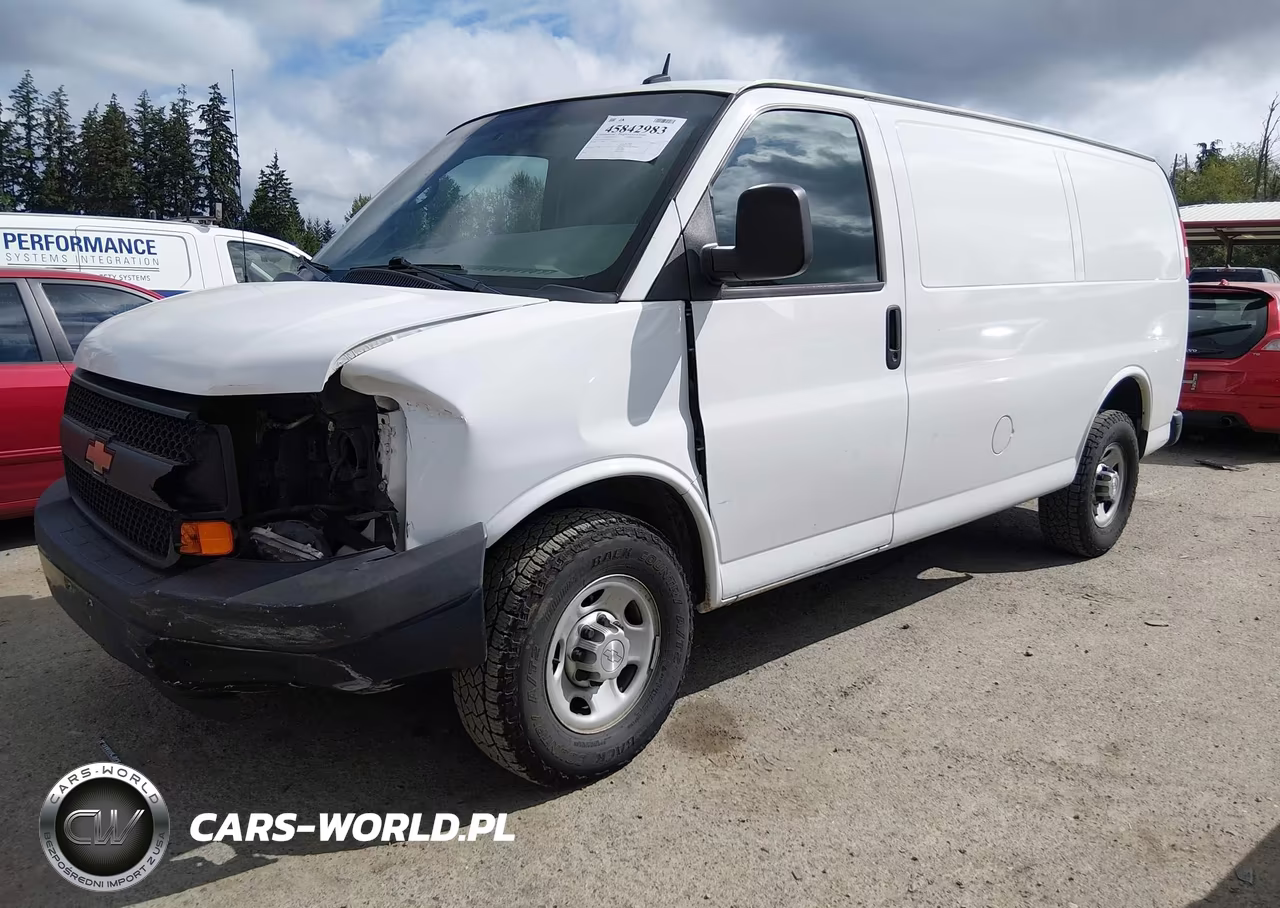 2015 Chevrolet Express 2500 Work Van VIN:1GCWGFFF2F1172361 - 2