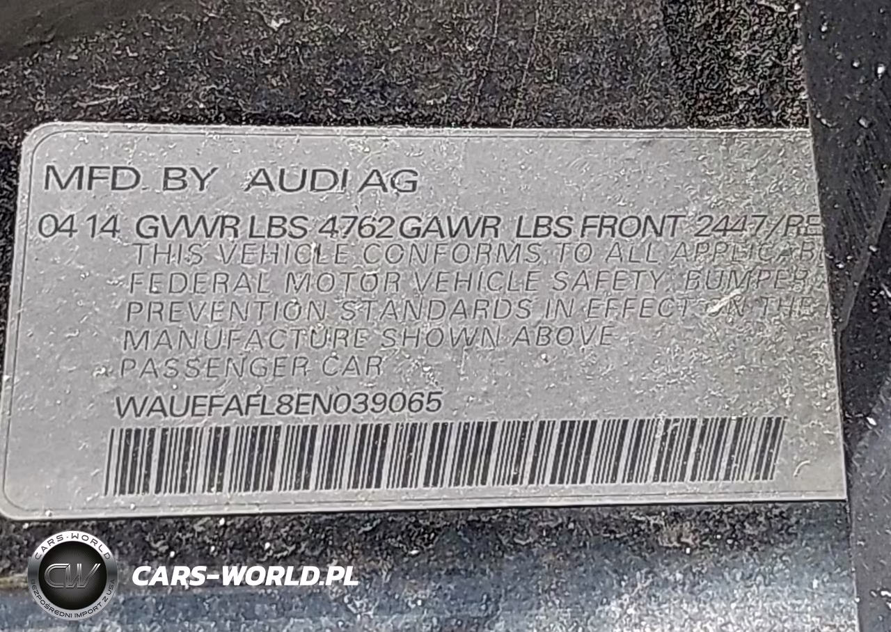 2014 Audi A4 Premium Plus VIN:WAUEFAFL8EN039065 - 9