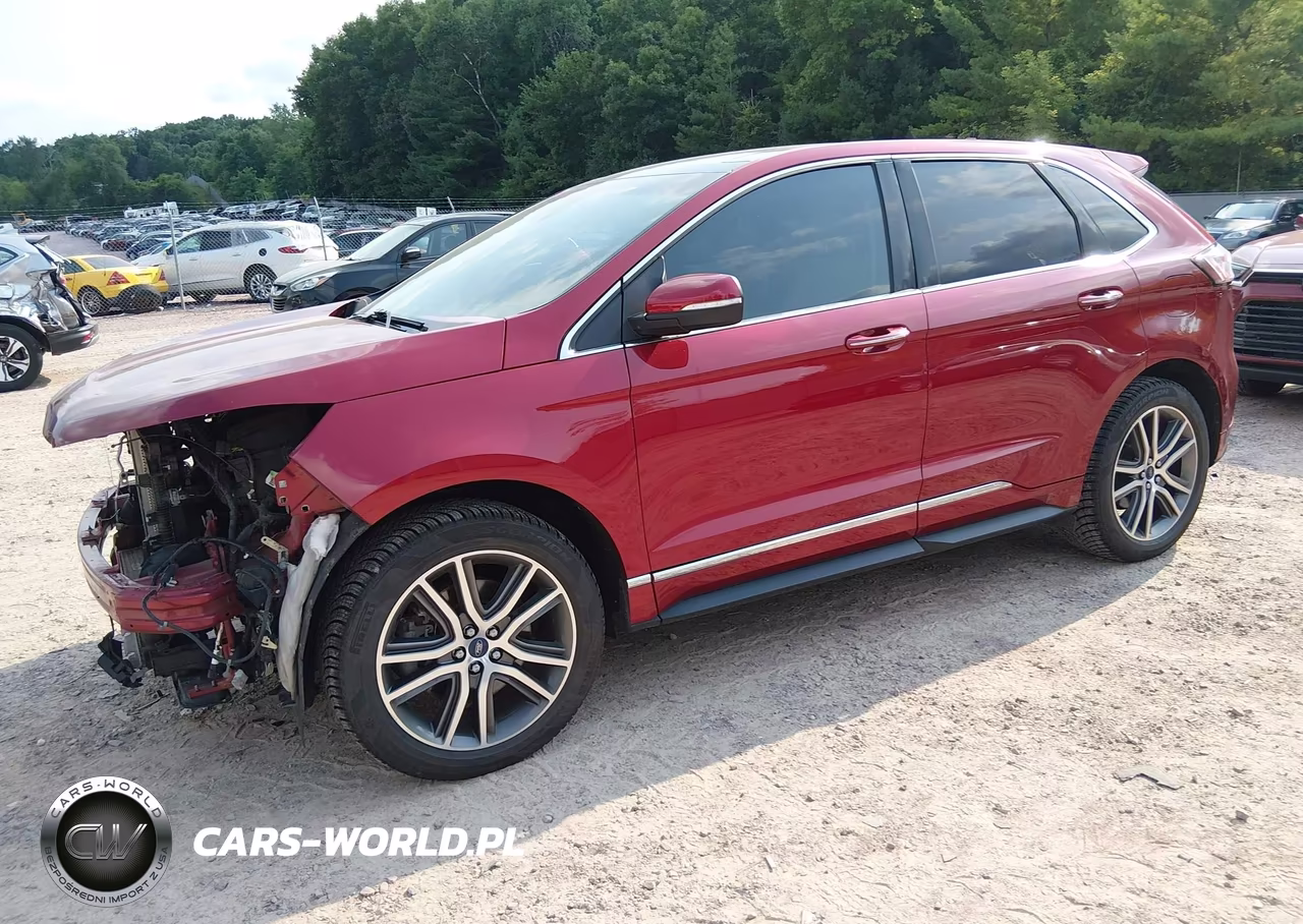 2019 Ford Edge Titanium VIN:2FMPK4K95KBC47734 - 2