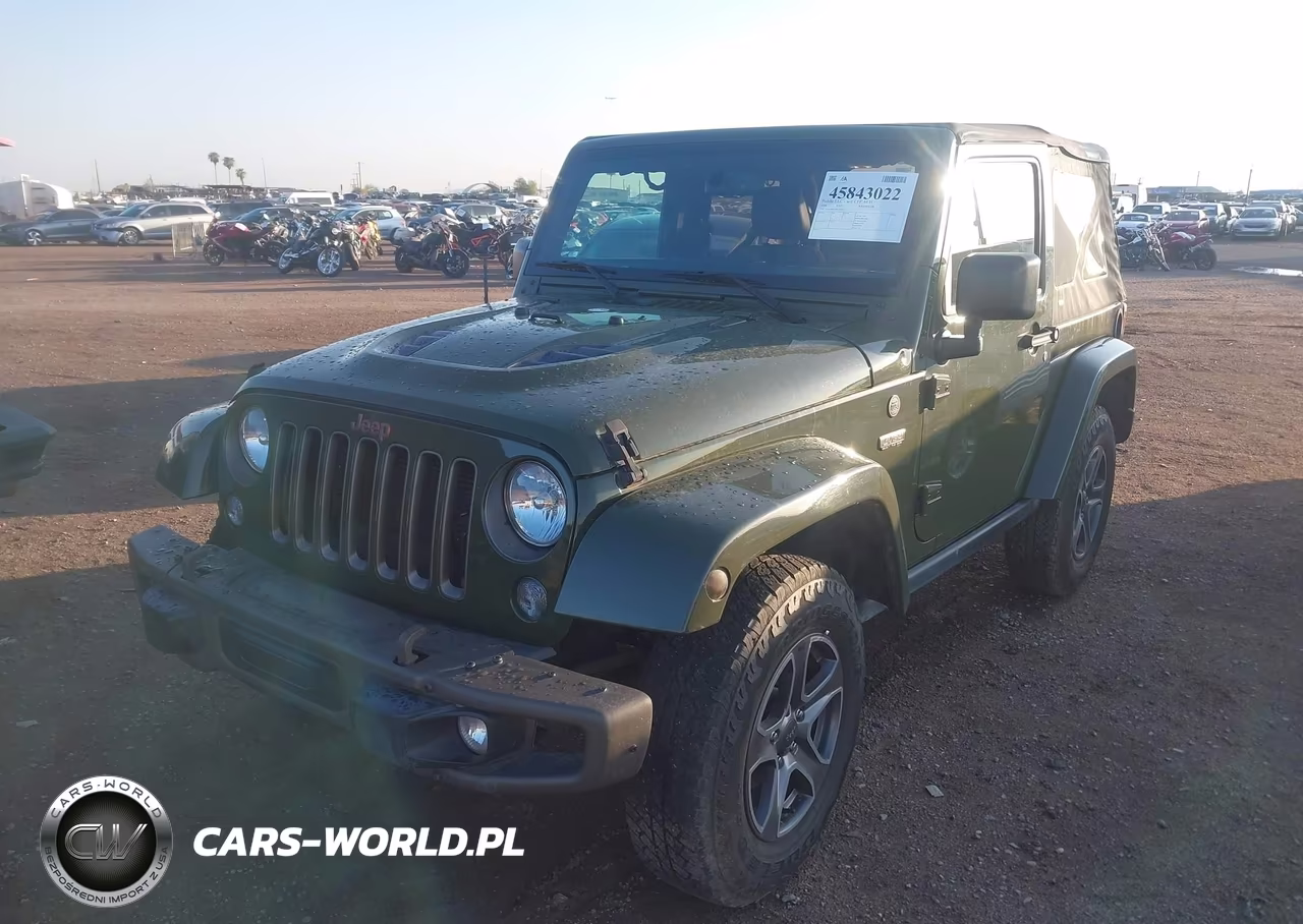 2016 Jeep Wrangler 75Th Anniversary VIN:1C4AJWBG0GL236915 - 2