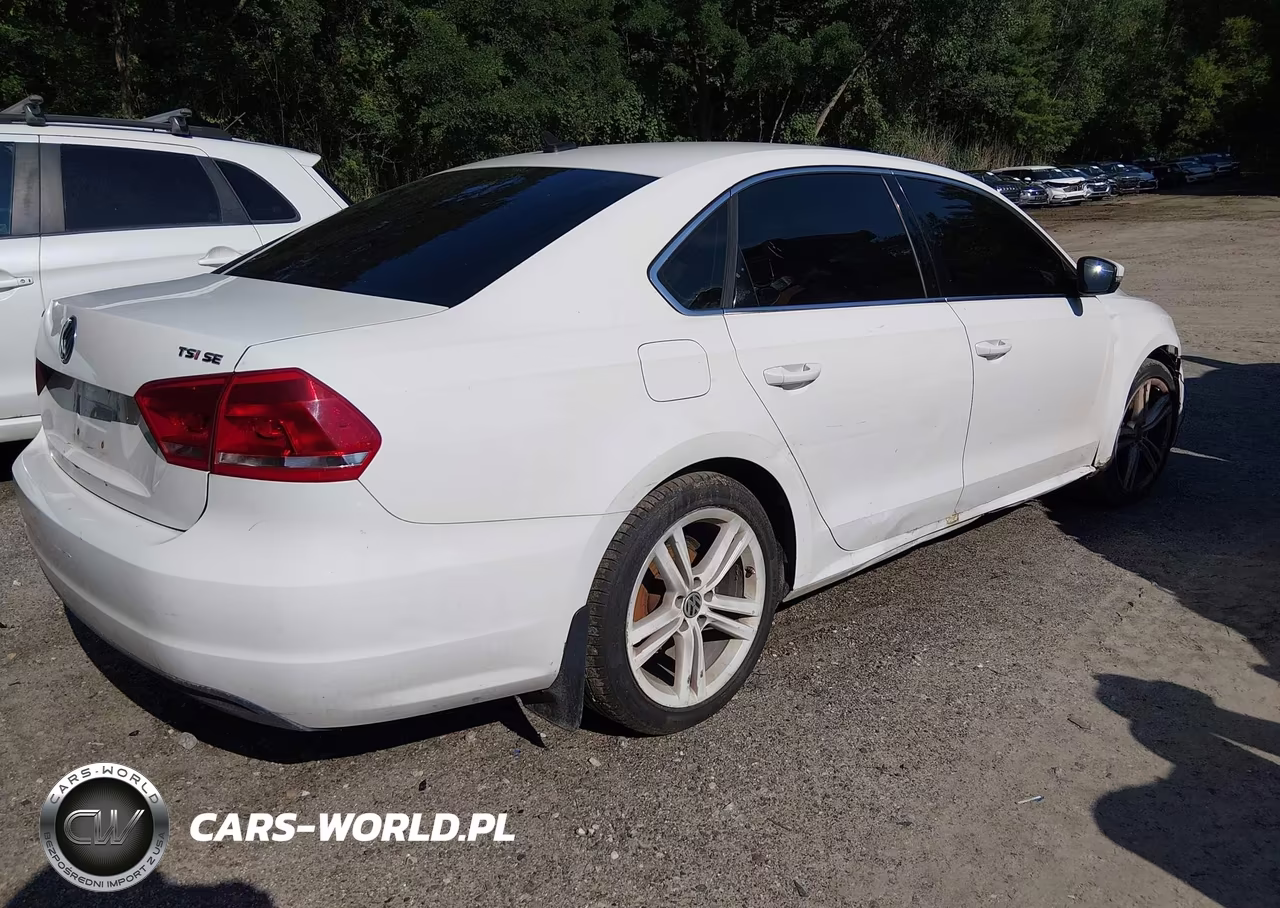 2014 Volkswagen Passat 1.8T Se VIN:1VWBS7A33EC060216 - 4