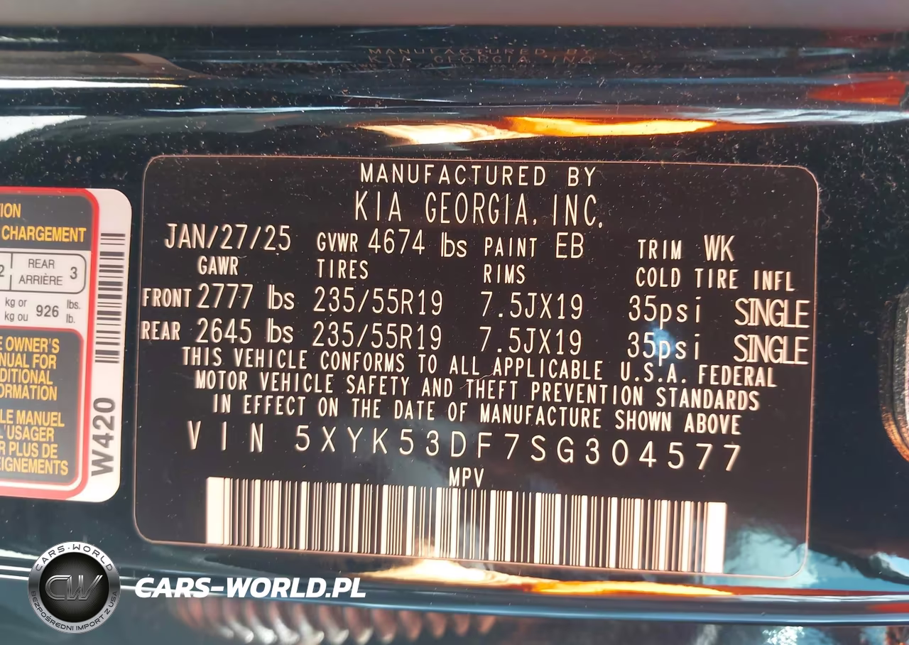 2025 Kia Sportage Sx-Prestige VIN:5XYK53DF7SG304577 - 9