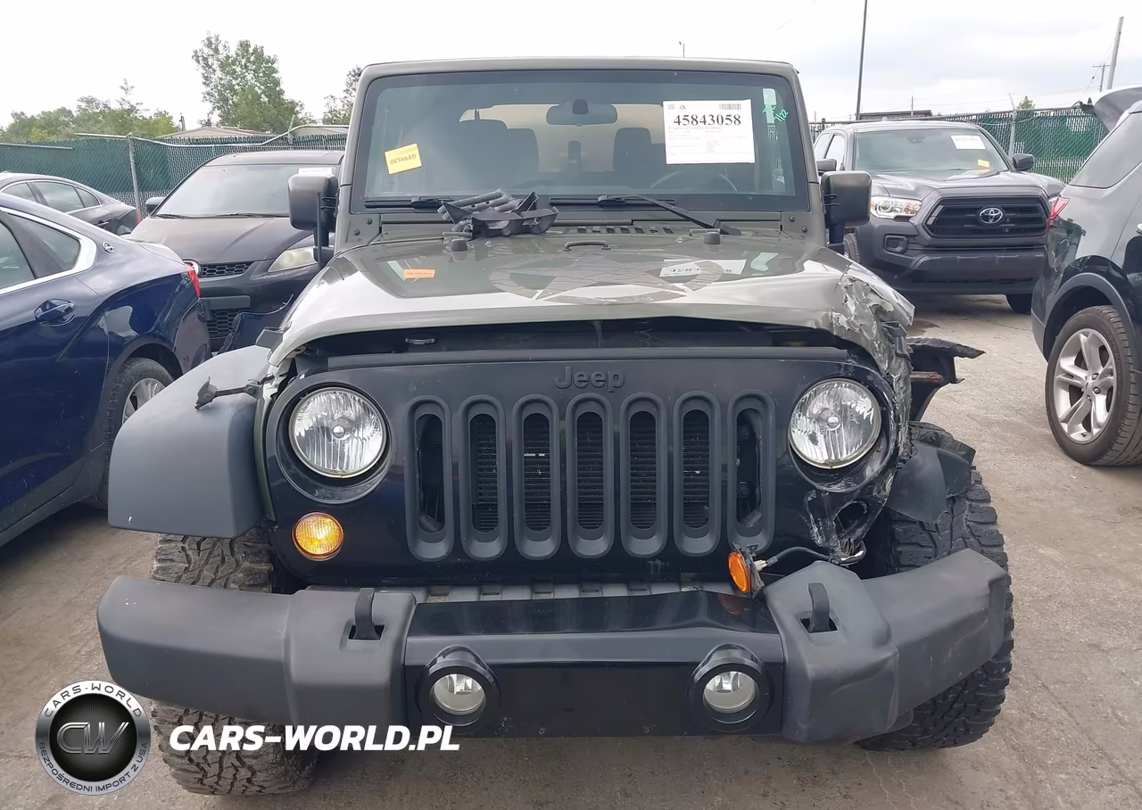 2015 Jeep Wrangler Willys Wheeler VIN:1C4AJWAG9FL592635 - 12