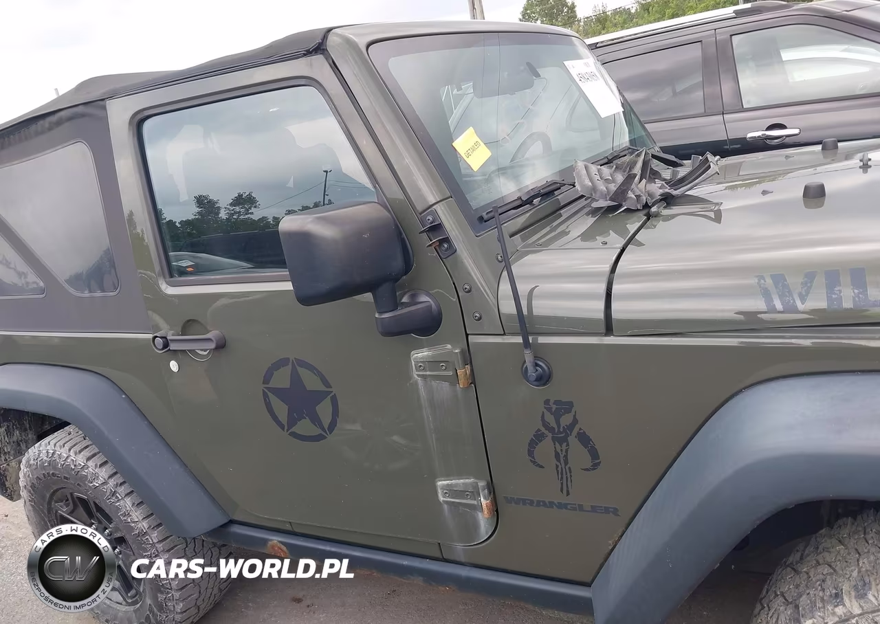 2015 Jeep Wrangler Willys Wheeler VIN:1C4AJWAG9FL592635 - 13