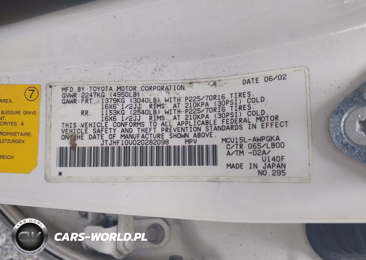 2002 Lexus Rx 300 VIN:JTJHF10U020282098 - 9