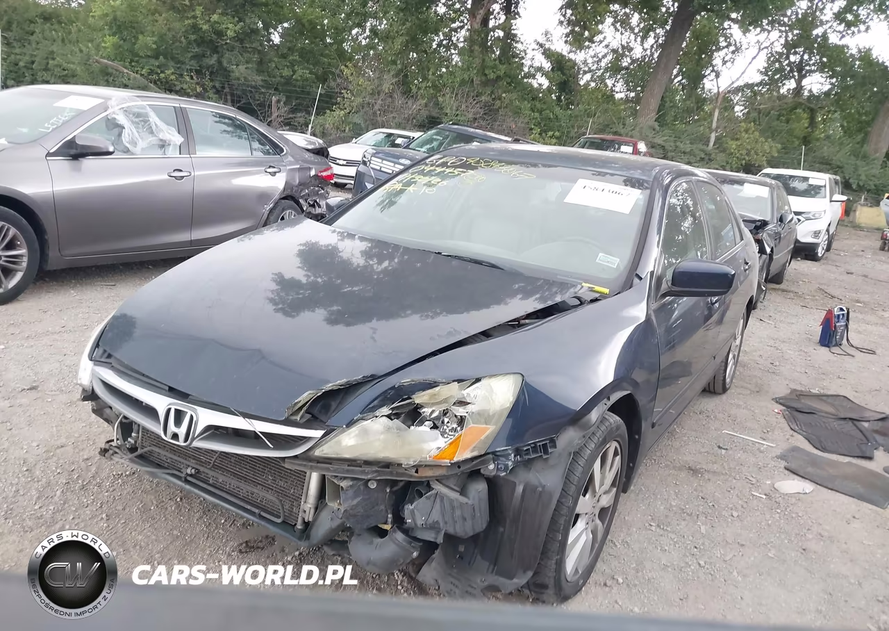 2007 Honda Accord 3.0 Ex VIN:1HGCM66537A044457 - 2